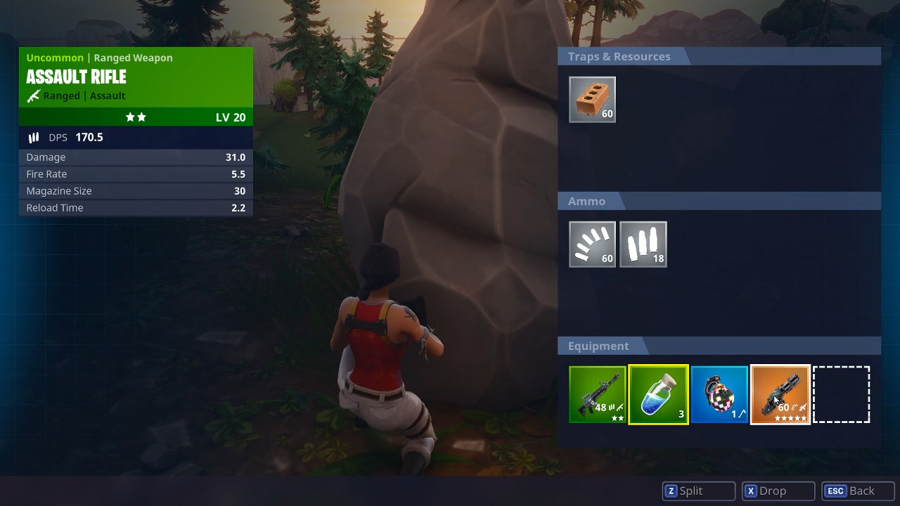 Fortnite Menu Mini Shields