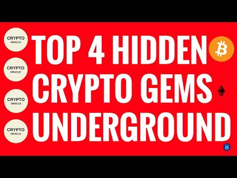 TOP 4 HIDDEN GEMS – UNDERGROUND CRYPTO COINS AND TOKENS